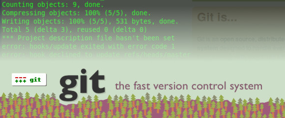 git: “Project description file hasn’t been set”