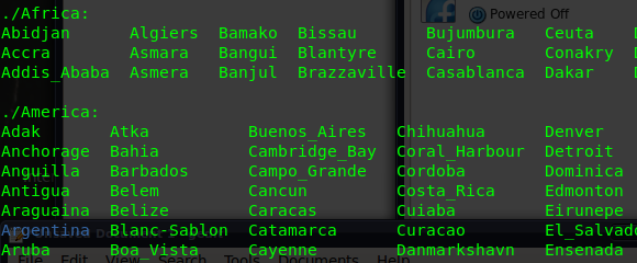 Change Timezone in CentOS